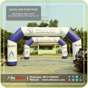 sewa Balon Gate Start Finish Bogor 