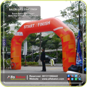 vendor balon gate bogor